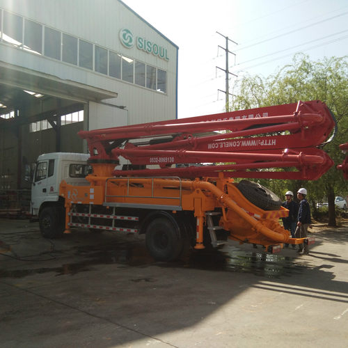 30米小型泵车 科尼乐小型天泵 青岛科尼乐牌泵车