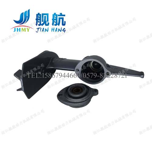 舰航船外机配件二冲程2.5马力齿轮箱壳加齿轮相体