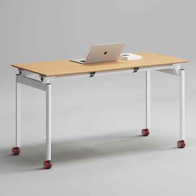 办公室员工活动电脑桌简约长条组合会议桌时尚主管办公桌钢木实训