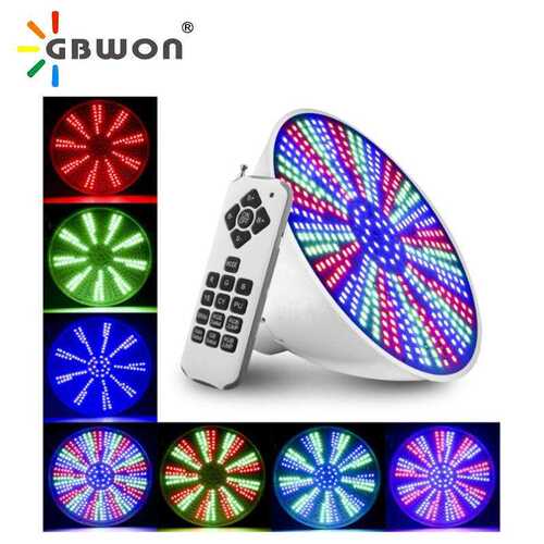 厂家现货美规E26灯头 泳池灯光源E26-40W RGB   12V/120V PAR56