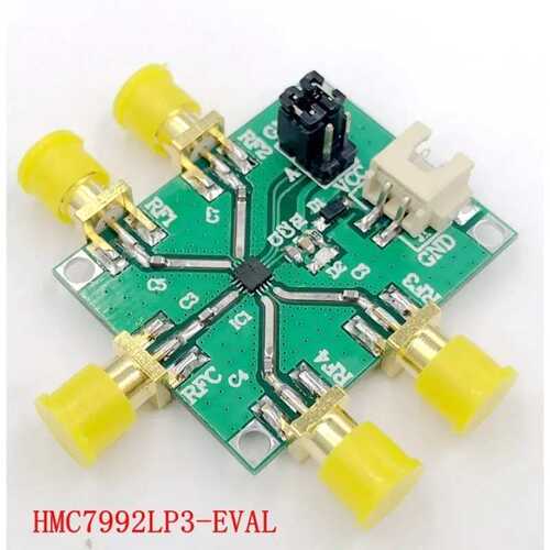 HMC7992射频开关模块非反射式0.1 -6.0 GHz单刀四掷(SP4T)硅开关