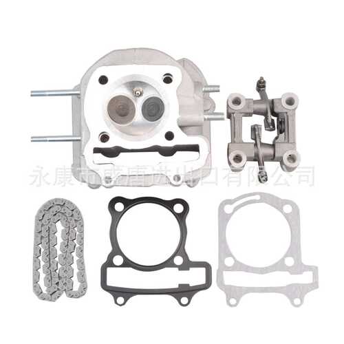 GOOFIT 63mm气缸盖凸轮轴配件摇臂链适配GY6 150cc-250cc ATV