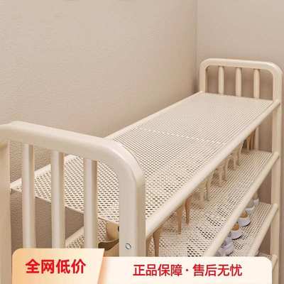 加厚鞋架子家用门口多层入户门简易新款2024爆款碳钢出租房鞋柜子