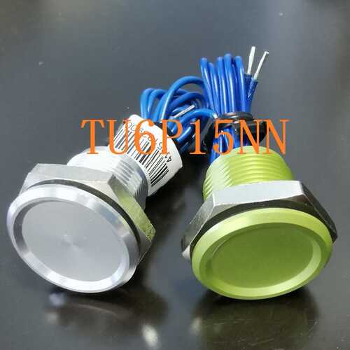IP69K防水16mm全金属水下按钮开关IP68浸水压电按键