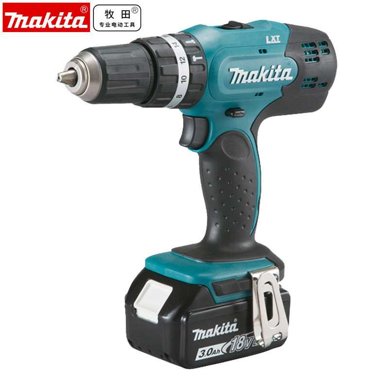 （MAKITA）18V锂电充电冲击钻 【3.0AH】双电标充DHP453SFX2