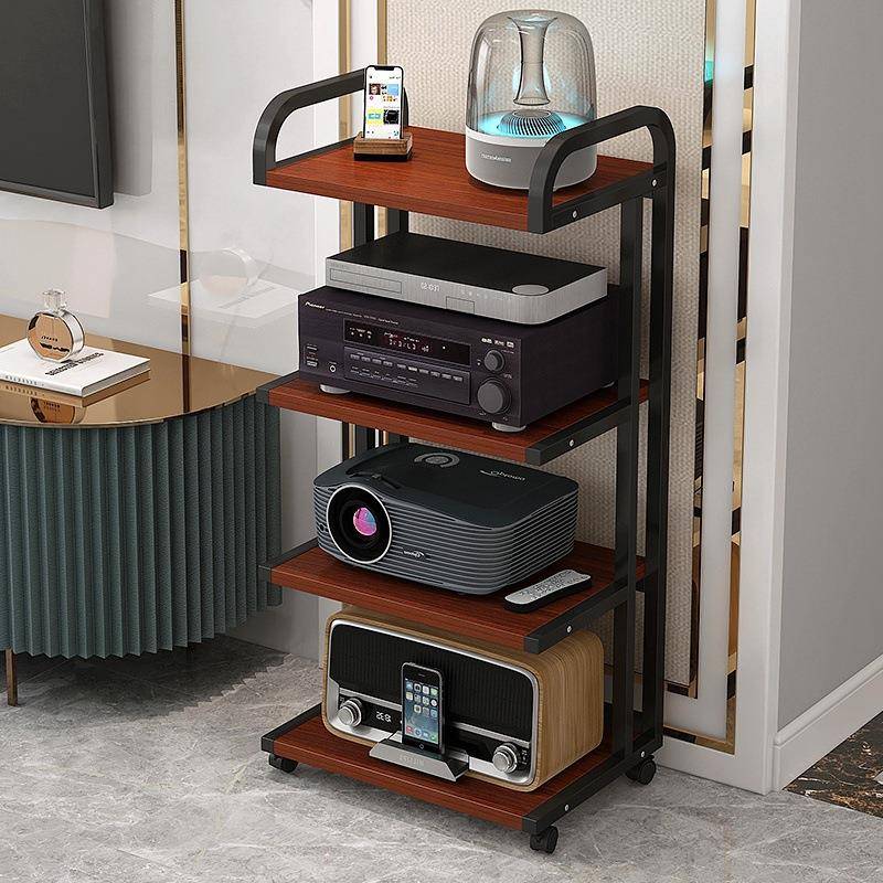 功放机架音响音箱机柜CD胆机hifi器材可移动置物架打印机架脚架柜