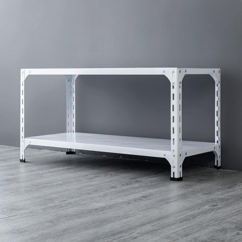 cs二层展示架仓库货架仓储铁架子角钢家用储物置物架多功能自由组