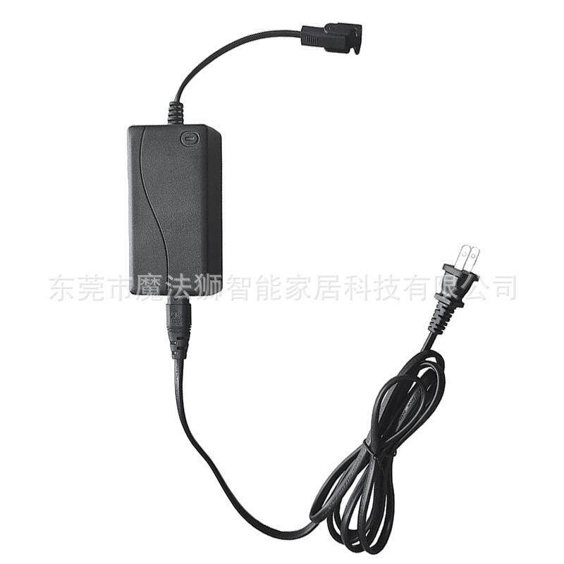 电动升降桌按摩椅多功能铁架头等舱沐足沙发床24V29V推杆电机电源