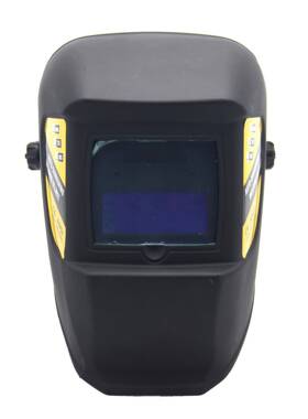 MONALOE-350F太阳能安全防护自动变光焊接面罩焊工专用焊帽黑色M