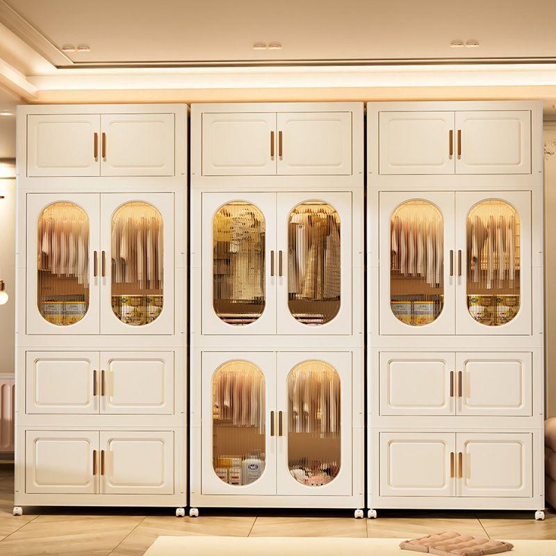 衣柜收纳柜可折叠家用成人宝宝卧室衣橱塑料置物柜衣服儿童储物柜