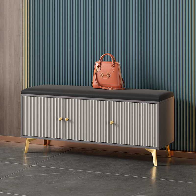 入户家用轻奢款换鞋凳简约储物鞋柜门口玄关穿鞋凳鞋柜床尾沙发凳