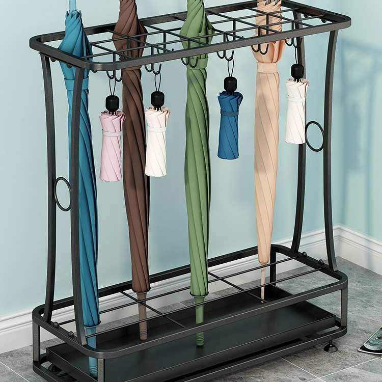 雨伞架收纳架家用酒店大堂商用雨伞收纳桶门口放置神器挂放伞架子