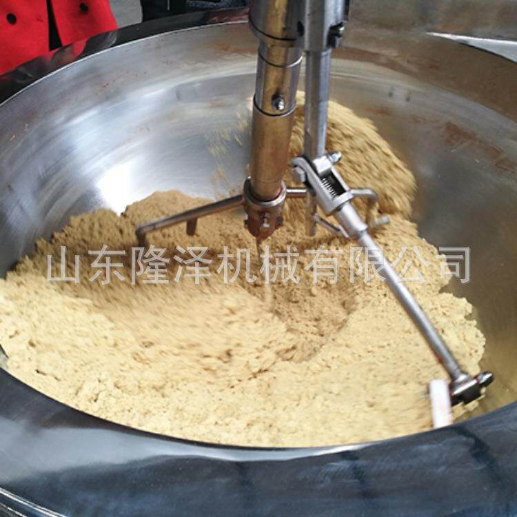 电磁加热面粉炒面锅 磁炒锅炒油茶 自制动430搅拌面粉炒电设备