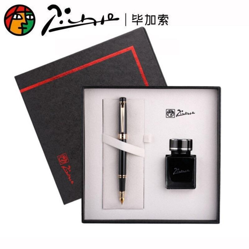 picasso毕加索5505钢笔墨水套装礼盒豪华商务签字笔铱金笔