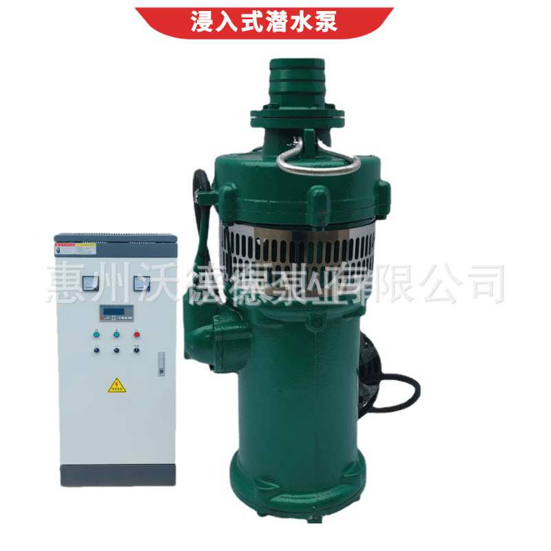 供应油浸式提升泵惠沃德QY65-10-3潜水泵地下室工业排污泵站控制