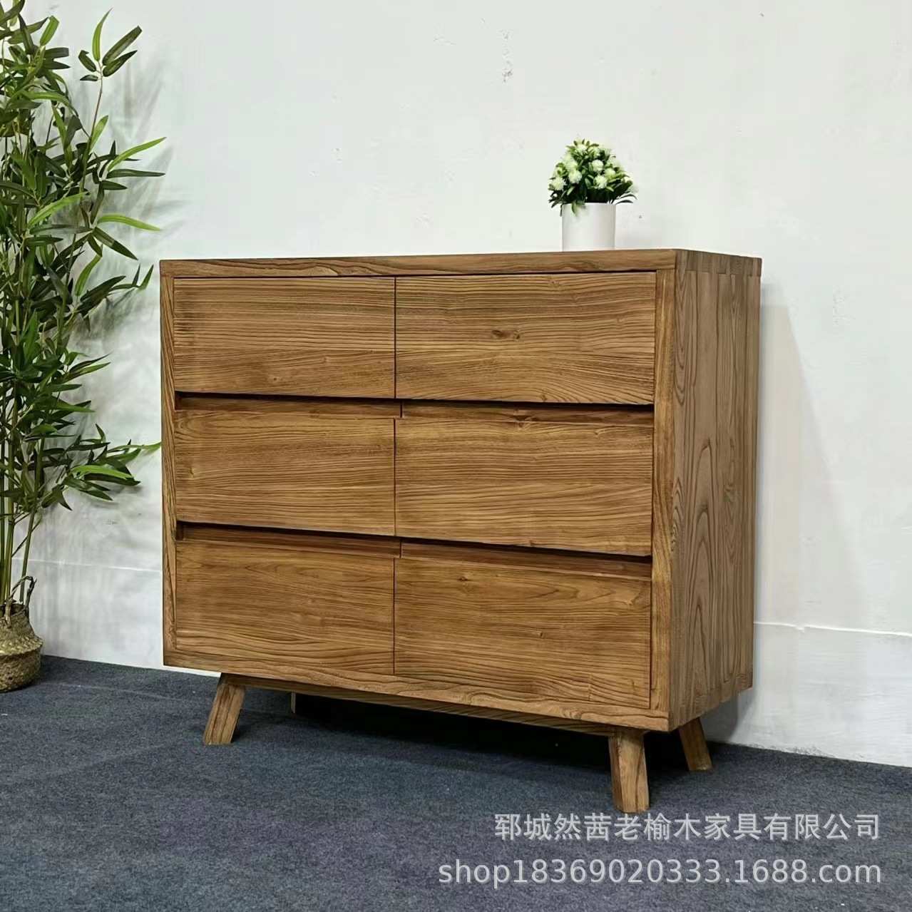 新中式玄关鞋柜家居客厅组合装饰收纳柜禅意可移动茶水柜储物斗柜