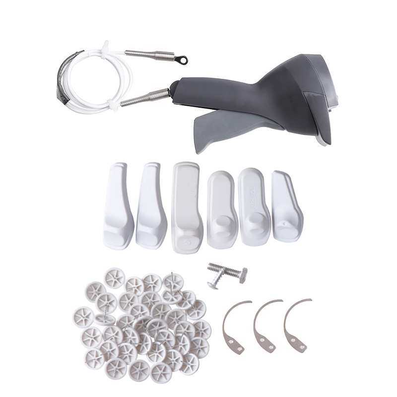 手持开锁枪鞋型防盗扣取钉器ZARA声磁硬标签解扣器衣服磁扣解锁器