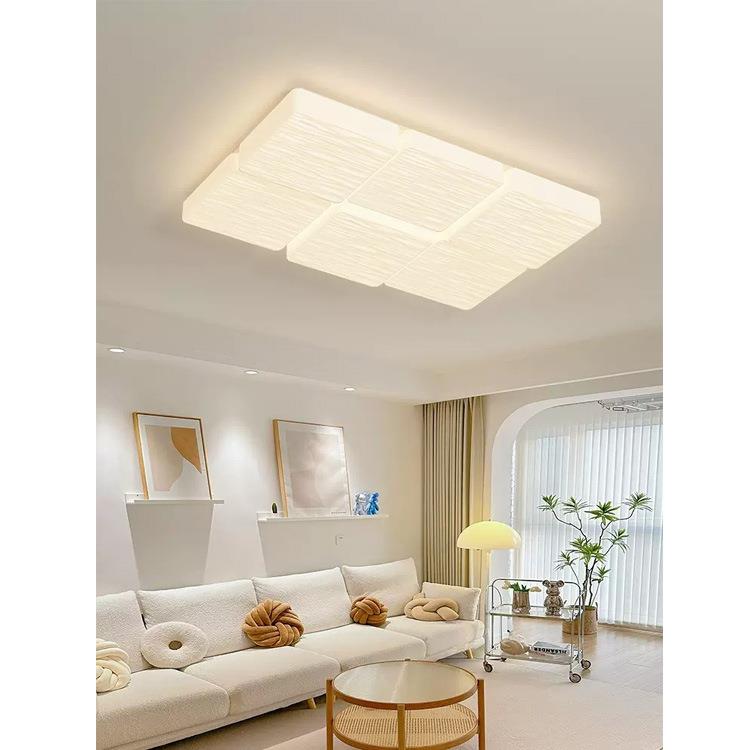 奶油风云朵客厅灯简约现代吸顶灯2023年新款北欧家用大气大厅主灯