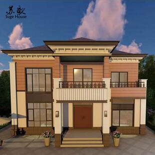 杭州厂家直销农村轻钢龙骨结构改造二层住人度假别墅房住宅建造