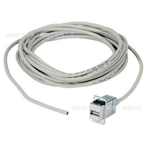 ECF504-5M L-COM 5米USB2.0特优型线缆组件 浅灰色 现货