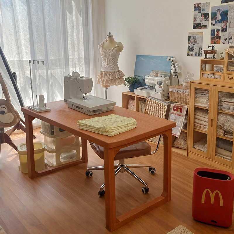 全实木手工桌工作室缝纫机桌子工作台长条桌家用办公电脑桌工作桌,模玩/动漫/周边/娃圈三坑/桌游,模型制作工具/辅料耗材,淘宝优惠券,粉丝福利购,淘宝优惠卷