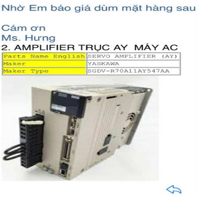 SGDV-R70A11AY547AA驱动器SGD7S-R90A001002 SGDV-5R4D21AKSD1-48