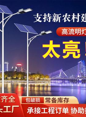 厂家5米路灯工程乡镇新农村led100w灯户外爆亮智控