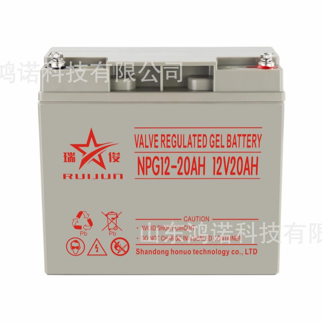 风力发电变桨瑞俊蓄电池12V24AH65AH免维护应急电池