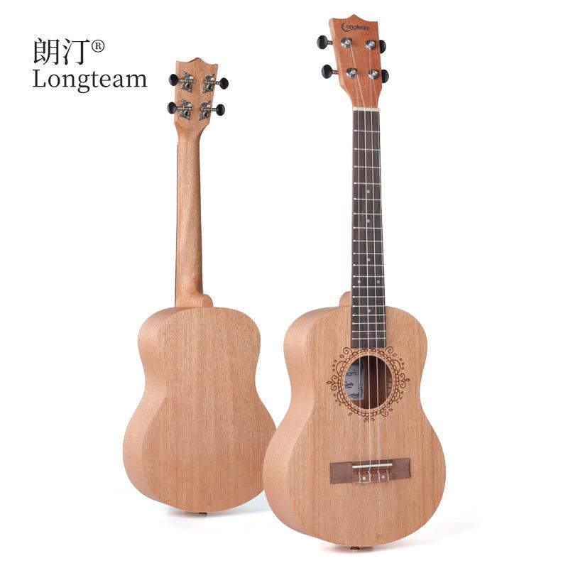 26寸初学入门桃花心尤克里里奥古曼乌克丽丽四弦琴小吉他ukulele