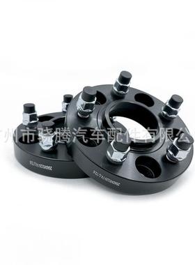 铝合金6061-t6，专用25MM5*120-74.1/72.6黑色轮毂加宽垫片法兰盘