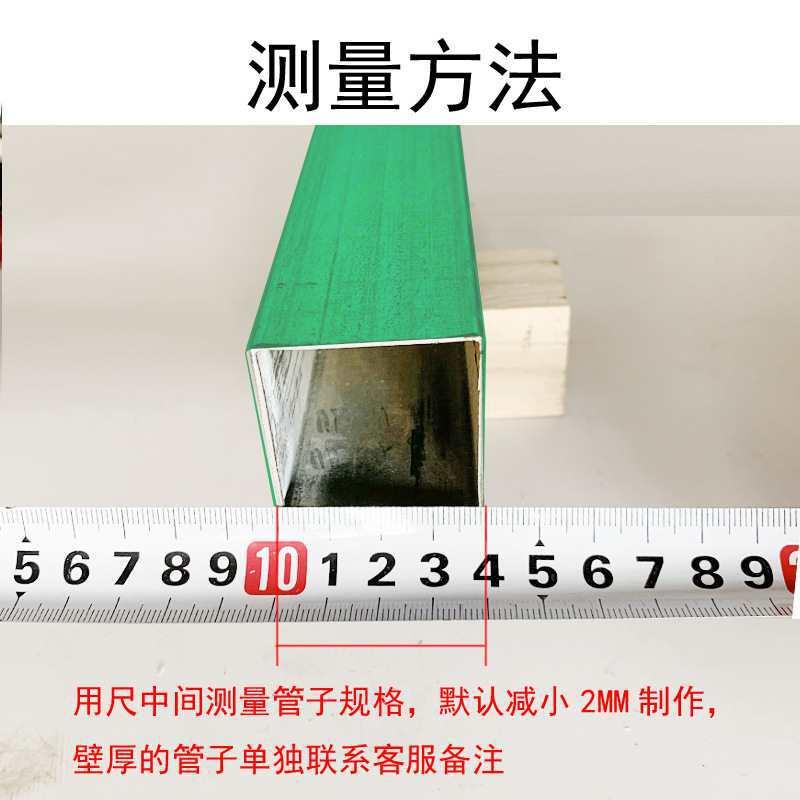 【折扣价】方管万向轮货架不锈钢操作台插入式脚轮方型管轴承静音