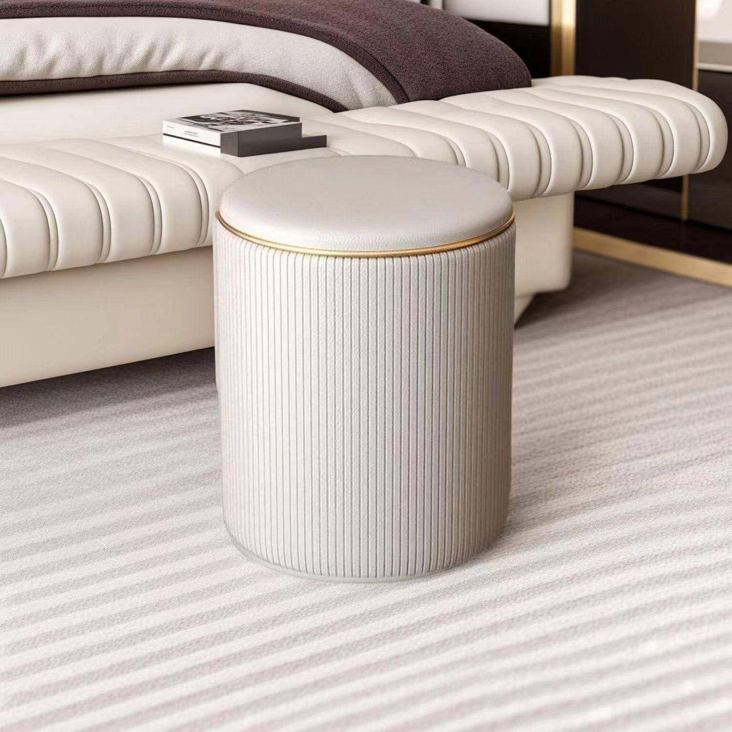 现代简约网红专用凳轻奢化妆凳ins风卧室梳妆台小户型专用凳子