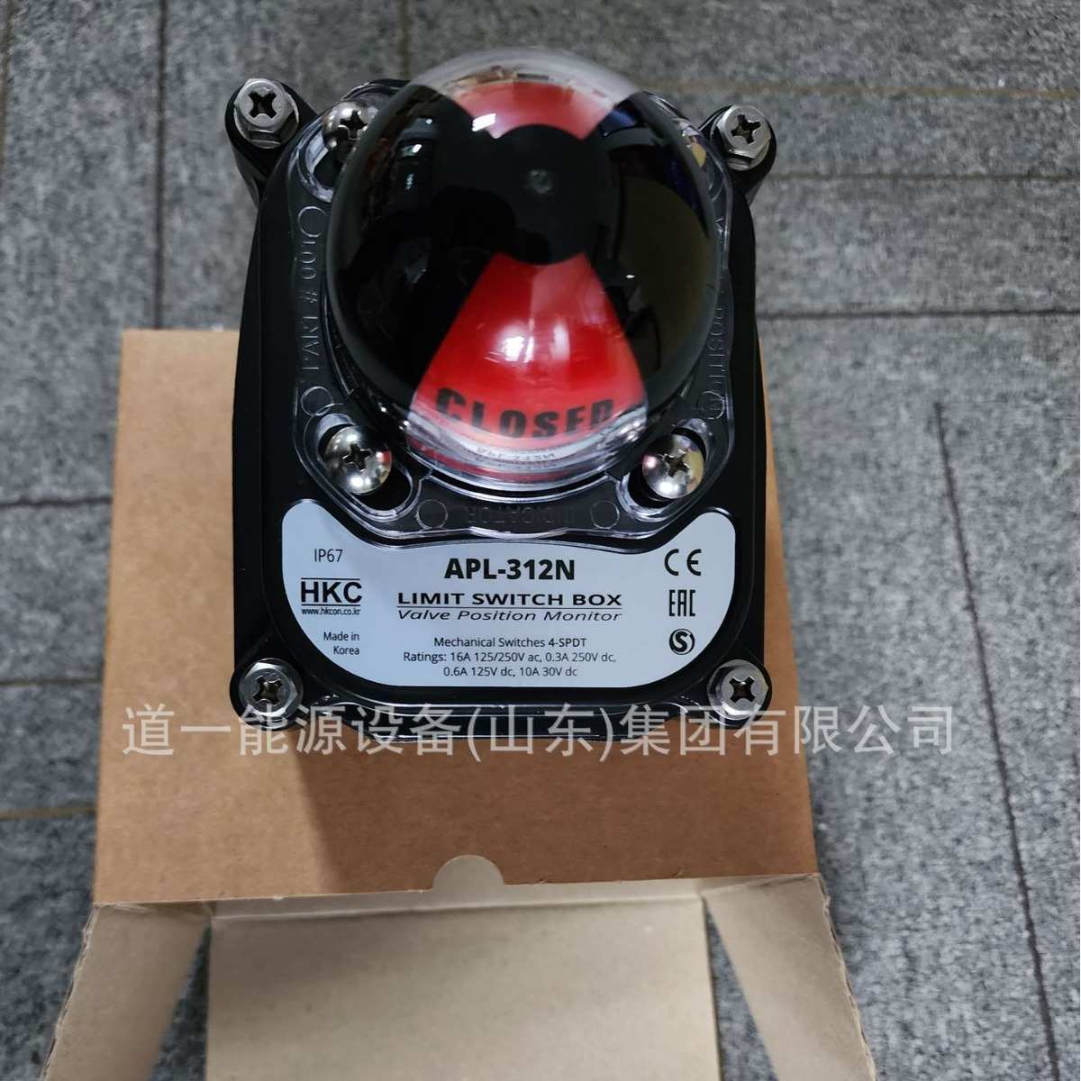 现货原装进口APL-312金属底壳无线双线接口 限位开关