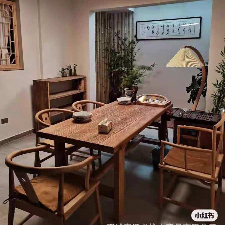 老榆木板材多规格实木大板吧台装饰桌面板风化老门板楼梯踏步台阶