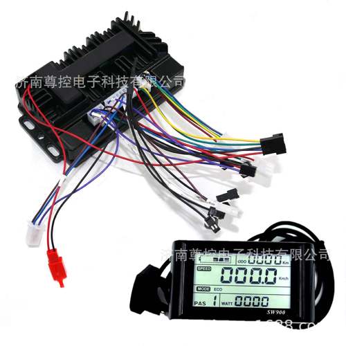 尊控ZUNCONTROL48-72V2000W60A+SW900液晶仪表无刷驱动控制器