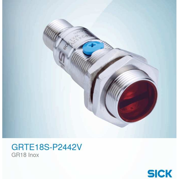 德国SICK西克  圆柱形光电传感器 GRTE18S-P2442V    1085679