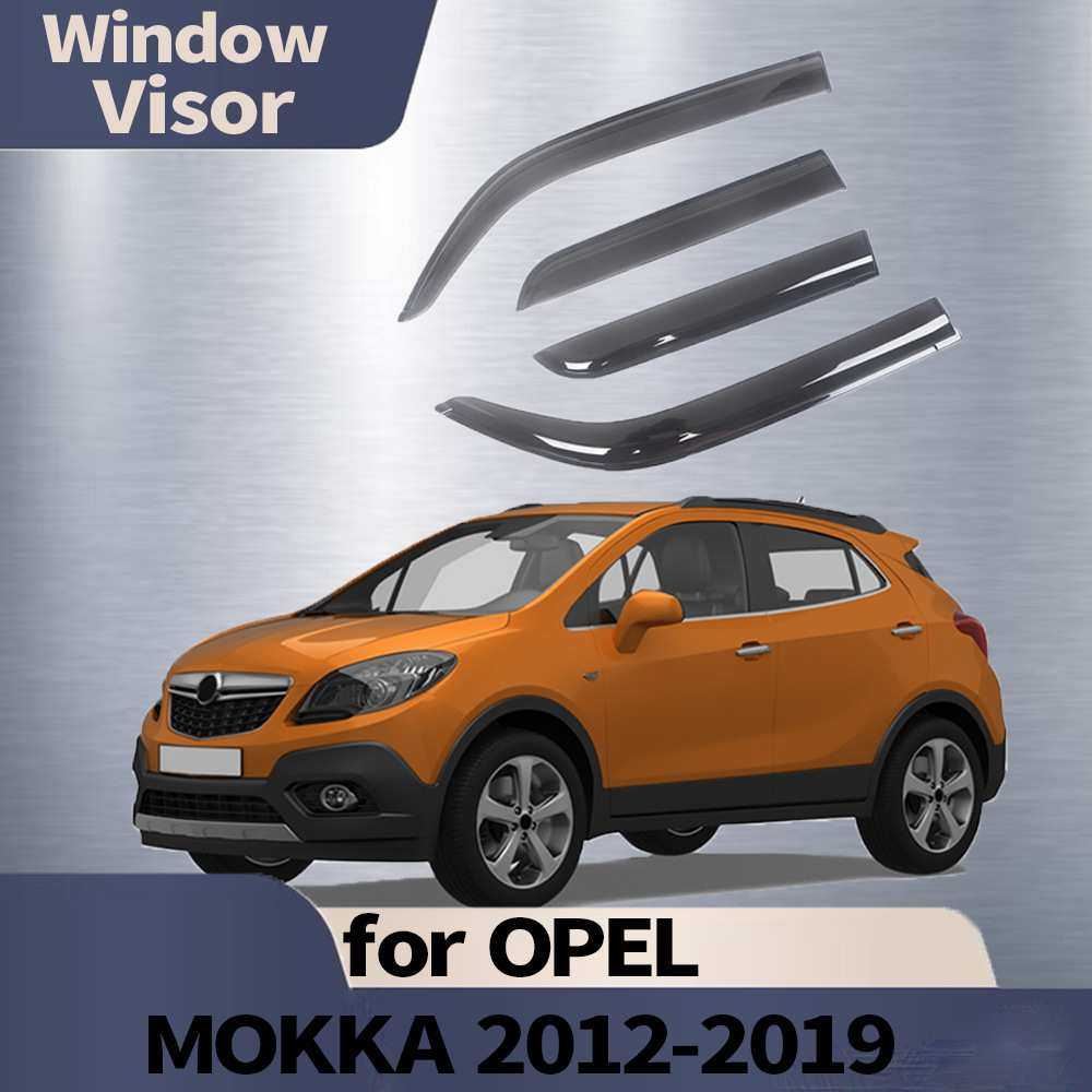 适用欧宝OPEL MOKKA 2012-2019晴雨挡侧窗导流板雨眉加厚