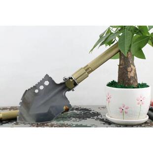 户外多功能铲铁锹车载铲子钓鱼野营工具工兵铲园艺锄地便携钢锹