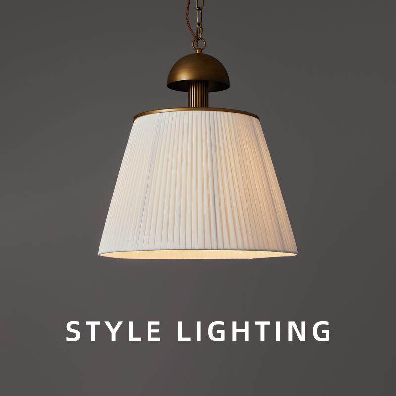 中古风复古吊灯法式餐厅餐桌吧台灯创意灯具美式简约卧室床头灯