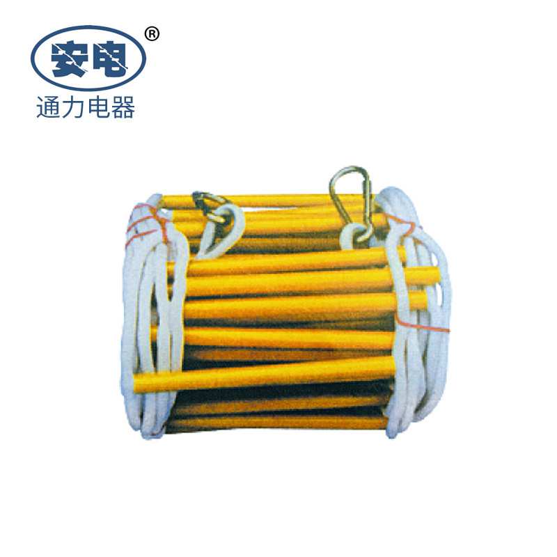 锦纶绳绝缘软梯 厂家通力电器定制配件 定做配件蚕丝绳绝缘软梯
