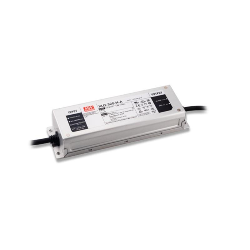 明纬过认证XLG-320系列LED智能调光0-10VDALI恒流恒压开关电源