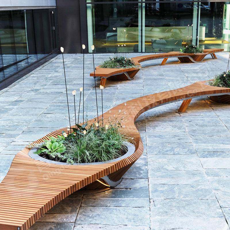 美式防腐木公共休闲椅实木长条椅广场商场坐凳机场花箱户外座椅,鲜花速递/花卉仿真/绿植园艺,割草机/草坪机,淘宝优惠券,粉丝福利购,淘宝优惠卷