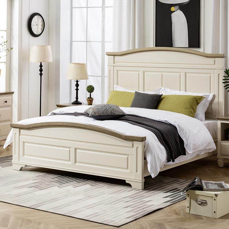 全实木美式双人床主卧大床婚床国王床高箱弧形法式奶油风白色家具,鲜花速递/花卉仿真/绿植园艺,割草机/草坪机,淘宝优惠券,粉丝福利购,淘宝优惠卷