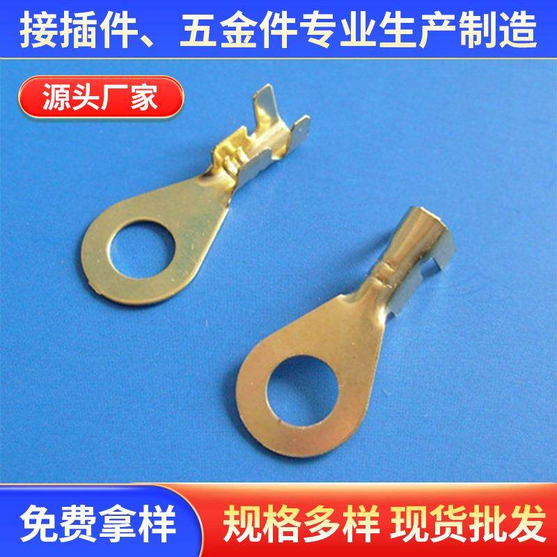 DJ431-5B孔式接头接线端子汽摩家电接插件冷压端子连接线片