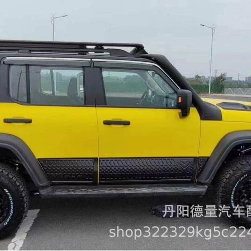 适用长城坦克300车门饰板TK300防擦板坦克300防护板坦克越野改装