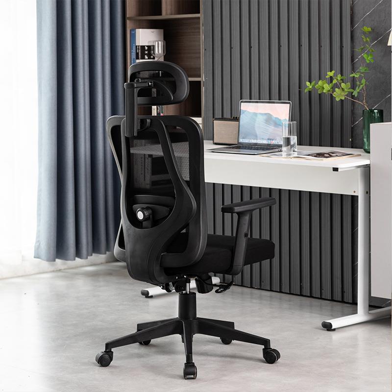 人体工学椅子护腰电脑椅家用办公椅子舒适久坐不累电竞椅升降座椅