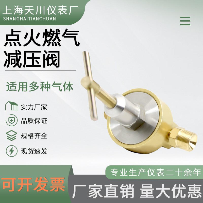 点火燃气减压阀JR12A(GAS)点火氧气减压阀(JR12A(OXY)大流量管道
