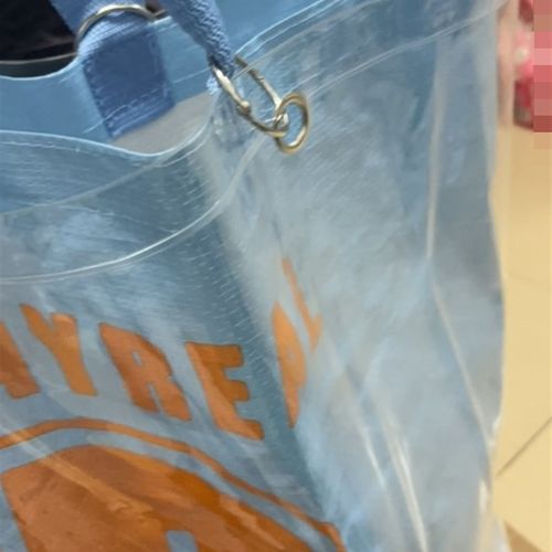 定制透明PVC袋子包包保护套防脏防尘罩适用于STAYREAL编织袋R.S