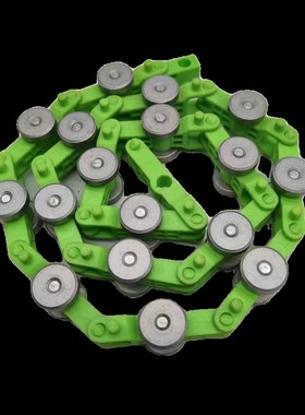 奥的斯江南嘉捷西尼适用扶梯回转链绿色17节扶手带滑轮群组回转链