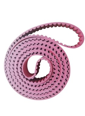 聚氨酯同步带 红色AT20一体硫化APL3m5m8m低噪音PU开口工业皮带